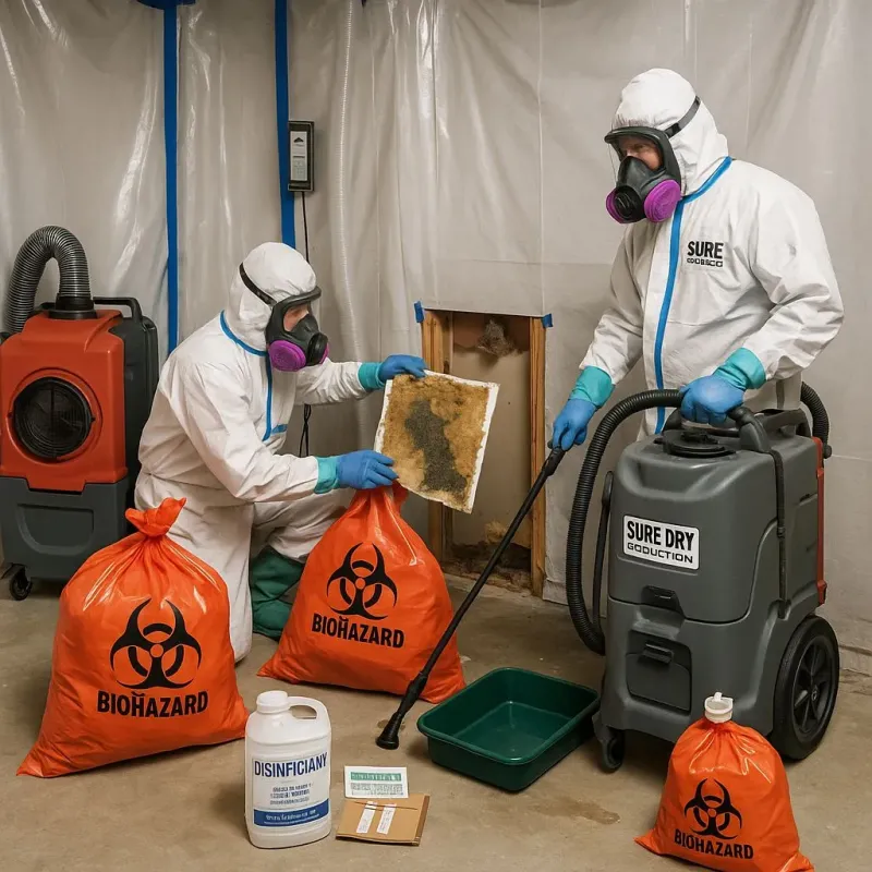 Contaminated Water Handling Protocols process in Cottage Grove, MN