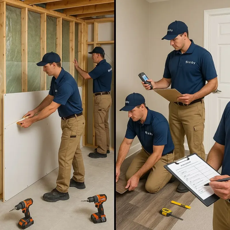Repairs and Reconstruction process in Cottage Grove, MN