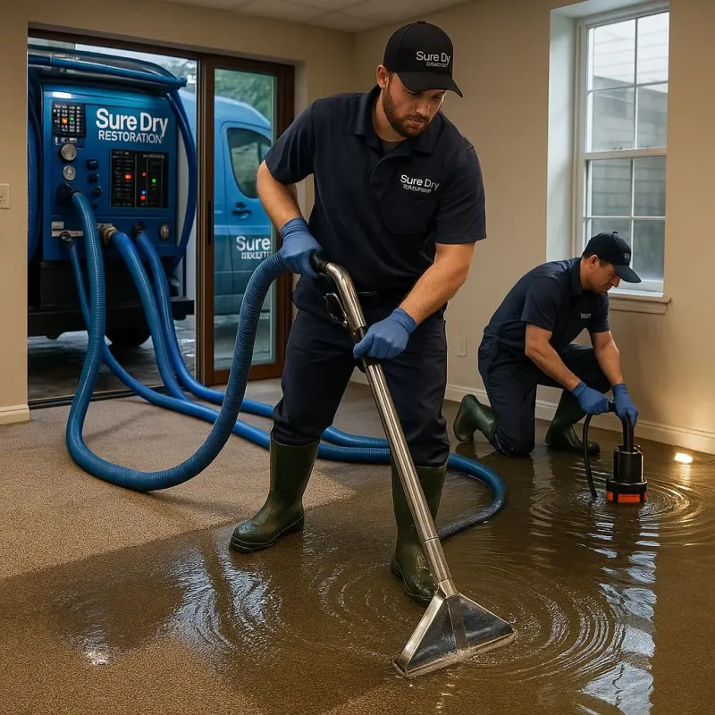 Water Extraction and Removal process in Cottage Grove, MN
